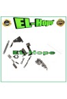 COMPLETE KIT SET SCREWS SUPPORTS BRACKETS INTERNAL SCREENS FOR IPHONE 15