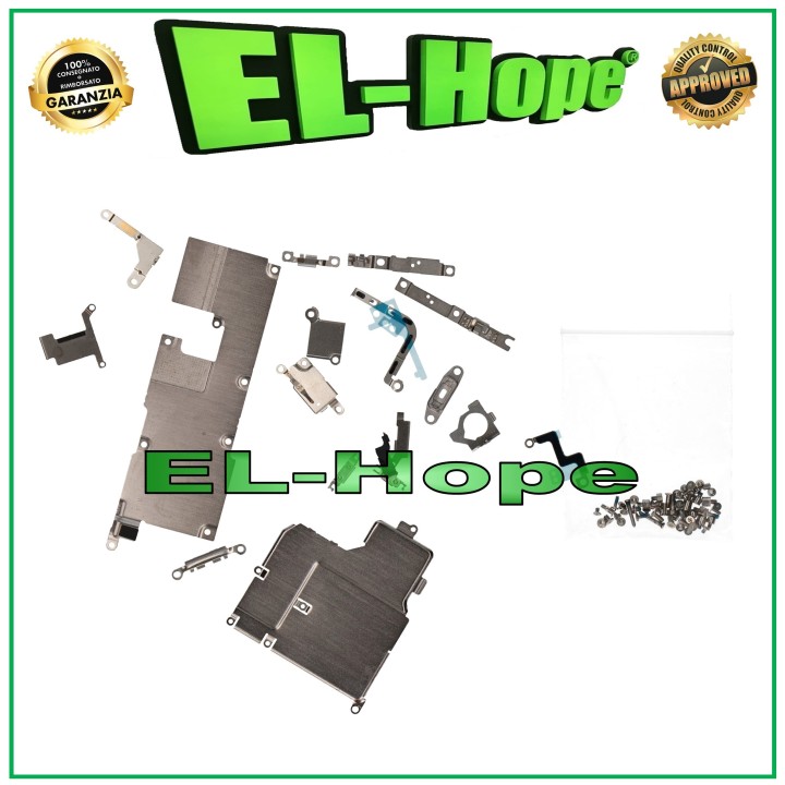 COMPLETE KIT SET SCREWS SUPPORTS BRACKETS INTERNAL SCREENS FOR IPHONE 14 PRO