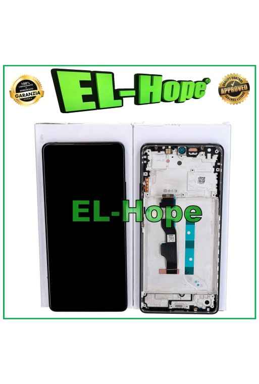 TOUCH DISPLAY + ORIGINAL FRAME SERVICE XIAOMI REDMI NOTE 13 5G 2312DRAABC BLACK