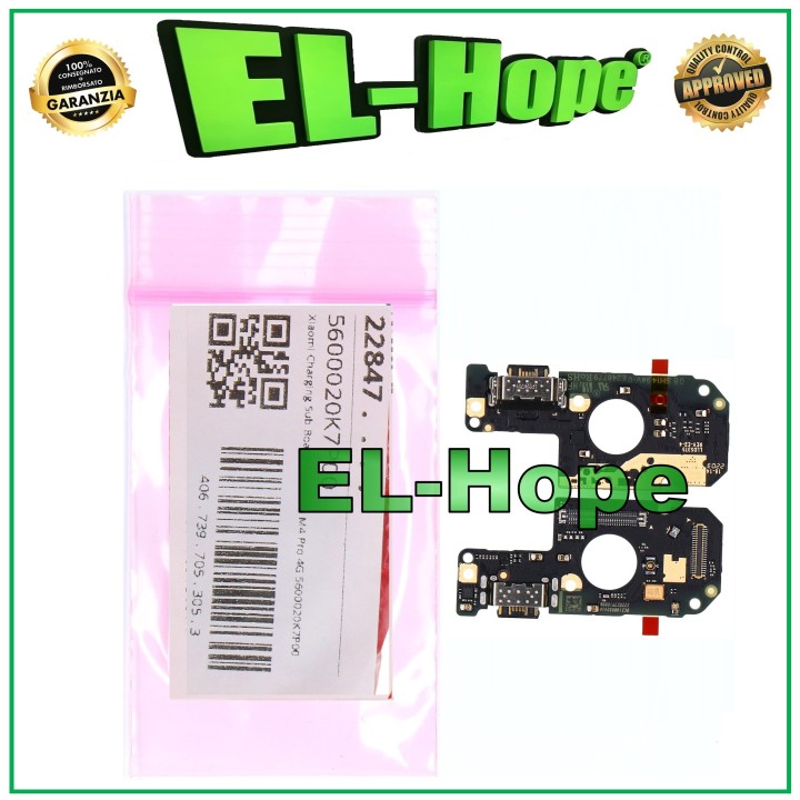 ORIGINAL CHARGING CONNECTOR XIAOMI POCO M4 PRO 4G 2201117PG CHARGING DOCK