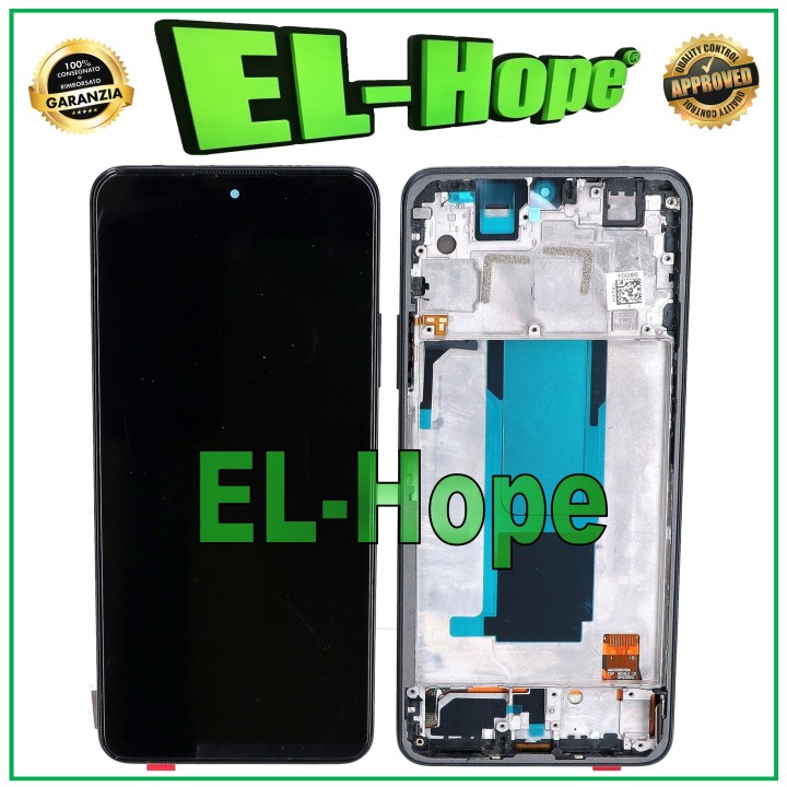 OLED LCD DISPLAY FOR XIAOMI REDMI NOTE 11 PRO+ PLUS 21091116UG TOUCH FRAME BLACK