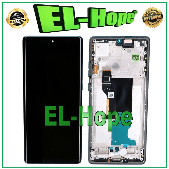 OLED DISPLAY FOR MOTOROLA MOTO EDGE 50 FUSION XT2429 LCD TOUCH SCREEN FRAME BLUE