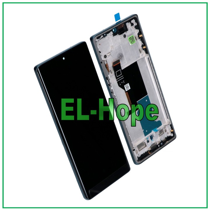 OLED DISPLAY FOR MOTOROLA MOTO EDGE 50 FUSION XT2429 LCD TOUCH SCREEN FRAME BLUE