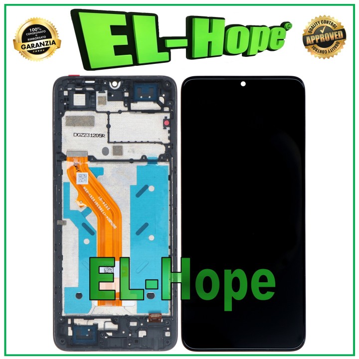 LCD DISPLAY FRAME + TOUCH SCREEN FOR TCL 505 T509K1 SCREEN GLASS ASSEMBLED