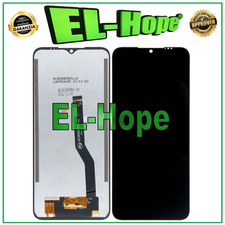 LCD DISPLAY FOR DOOGEE N50 / PRO / PLUS /N50S TOUCH SCREEN GLASS ASSEMBLED BLACK