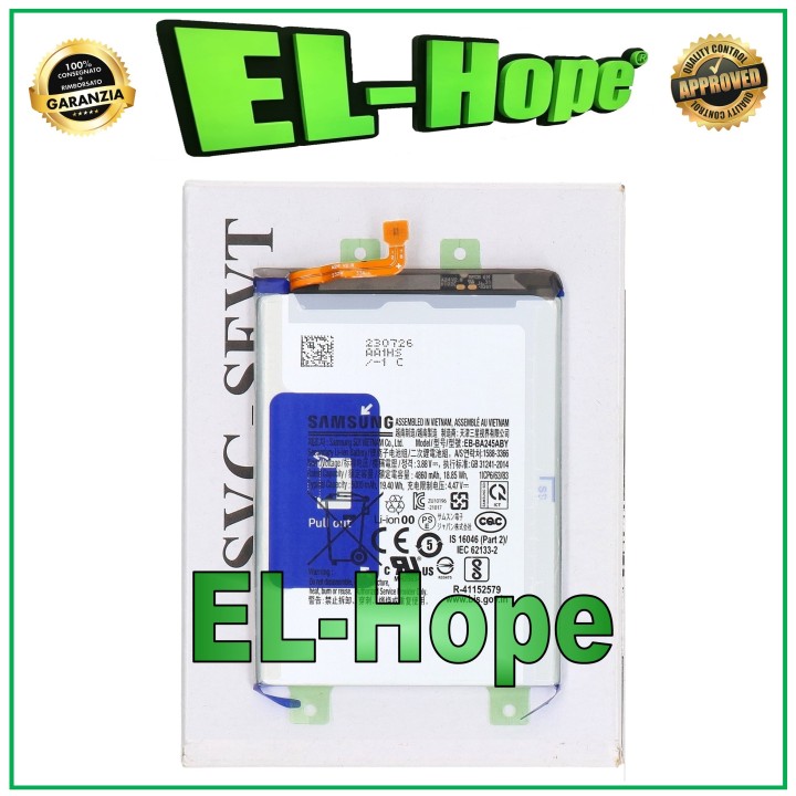 ORIGINAL SERVICE BATTERY SAMSUNG GALAXY A24 4G SM-A245 EB-BA245ABY 5000mAh