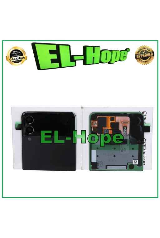 ORIGINAL UPPER REAR GLASS SAMSUNG GALAXY Z FLIP 3 5G SM-F711B BLACK