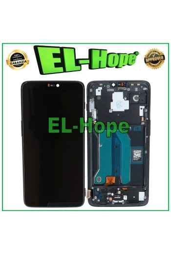 OLED LCD DISPLAY + FRAME FOR ONEPLUS 6 A6000 A6003 TOUCH SCREEN BLACK GLASS