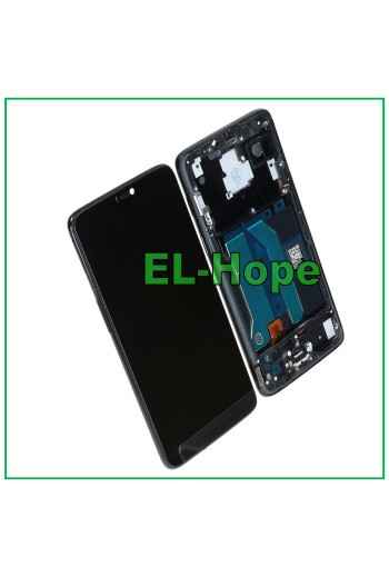 OLED LCD DISPLAY + FRAME FOR ONEPLUS 6 A6000 A6003 TOUCH SCREEN BLACK GLASS