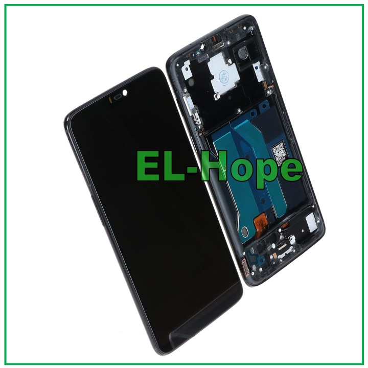 OLED LCD DISPLAY + FRAME FOR ONEPLUS 6 A6000 A6003 TOUCH SCREEN BLACK GLASS