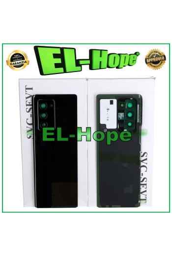 ORIGINAL SAMSUNG GALAXY Z FOLD 2 5G SM-F916B BLACK REAR BATTERY COVER