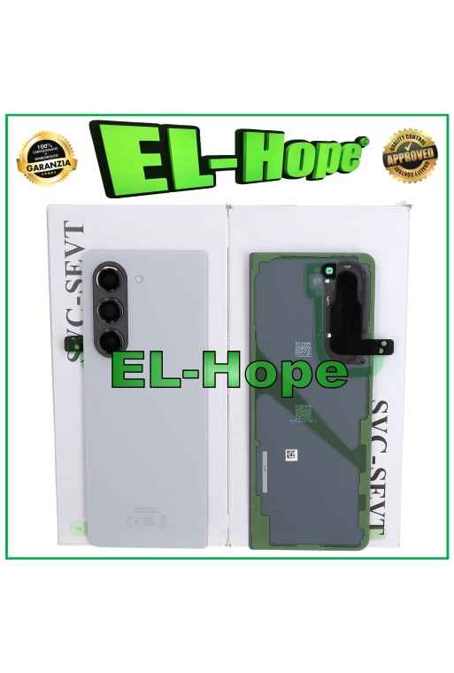 ORIGINAL SAMSUNG GALAXY Z FOLD 5 SM-F946B GRAY REAR BATTERY COVER