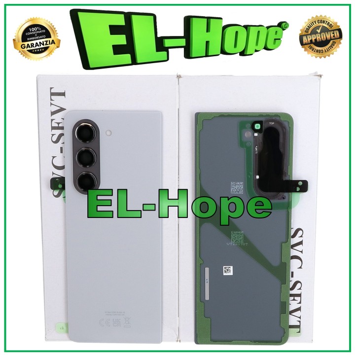 ORIGINAL SAMSUNG GALAXY Z FOLD 5 SM-F946B GRAY REAR BATTERY COVER