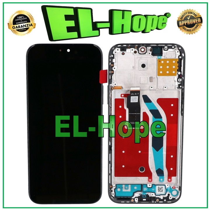 OLED DISPLAY + FRAME FOR HONOR 200 LITE LILY-N31C TOUCH GLASS LCD SCREEN BLACK