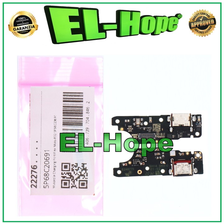 ORIGINAL MOTOROLA MOTO E32 XT2227 XT-2227 SERVICE DOCK CHARGING CONNECTOR
