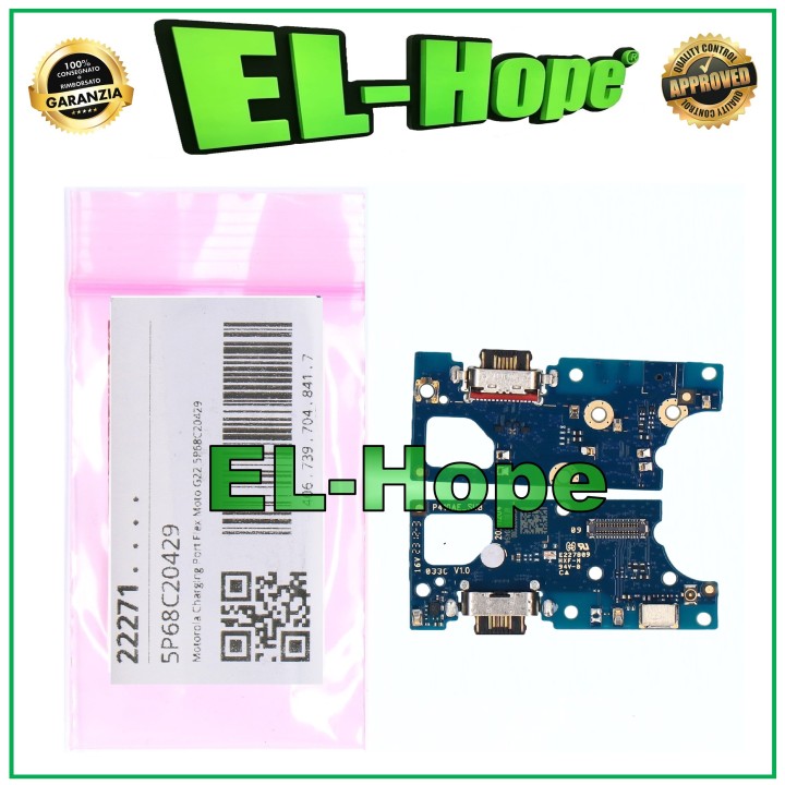 ORIGINAL MOTOROLA MOTO G22 XT2231 SERVICE DOCK CHARGING CONNECTOR