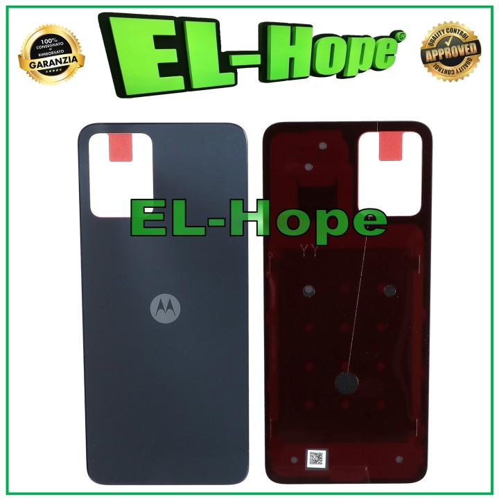 ORIGINAL MOTOROLA MOTO G13 XT2331 BLACK BATTERY COVER BODY SERVICE