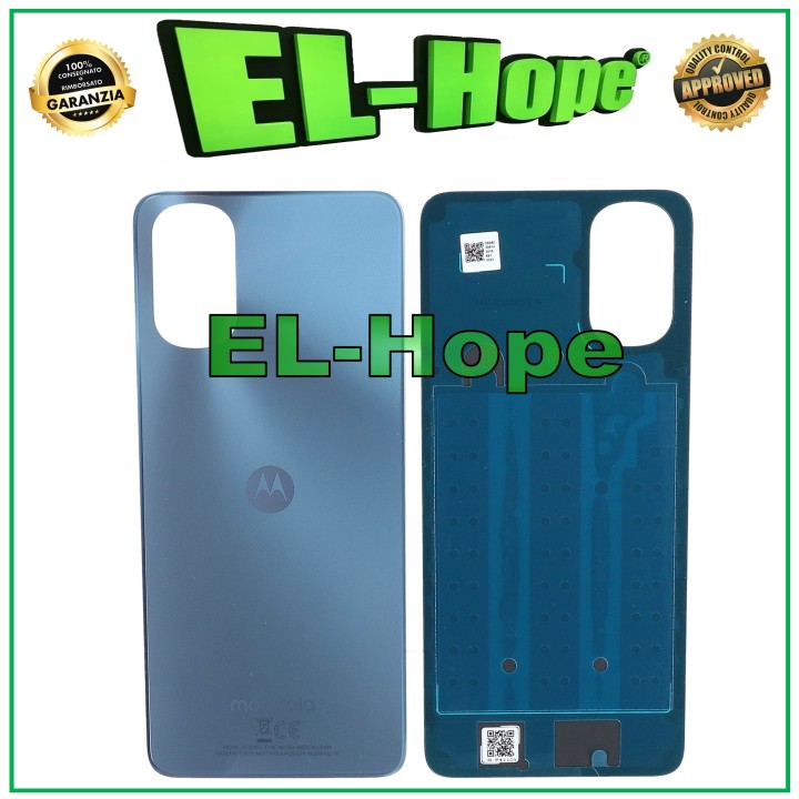 ORIGINAL MOTOROLA MOTO E32S XT2229 GRAY SERVICE BATTERY COVER SHELL