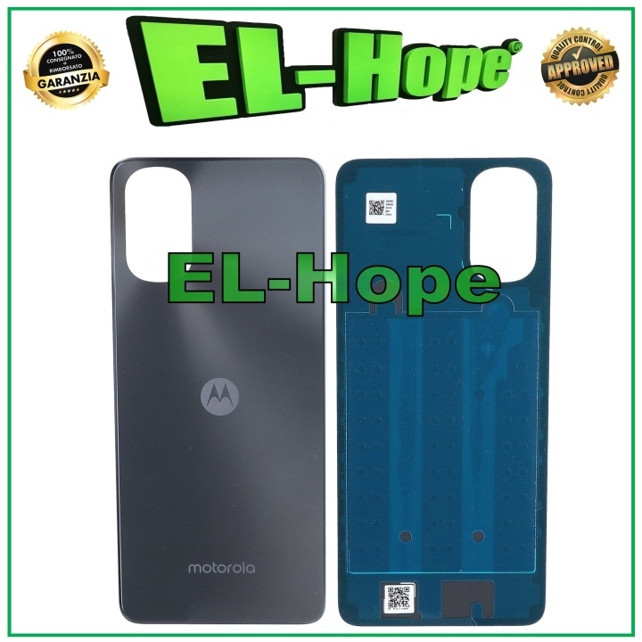 ORIGINAL MOTOROLA MOTO G22 XT2231 BLACK BATTERY COVER BODY SERVICE