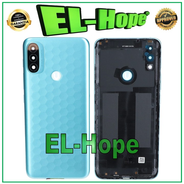 ORIGINAL MOTOROLA MOTO E20 XT-2155 SERVICE BATTERY COVER BLUE BACK