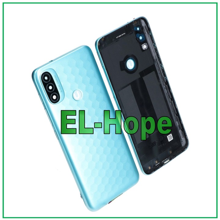 ORIGINAL MOTOROLA MOTO E20 XT-2155 SERVICE BATTERY COVER BLUE BACK