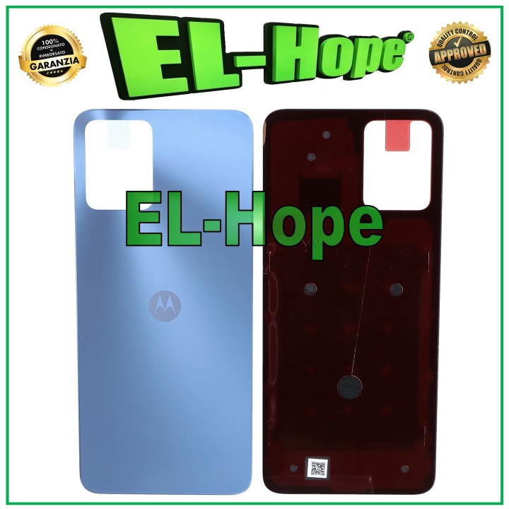 ORIGINAL MOTOROLA MOTO G13 XT2331 BLUE SERVICE BATTERY COVER SHELL