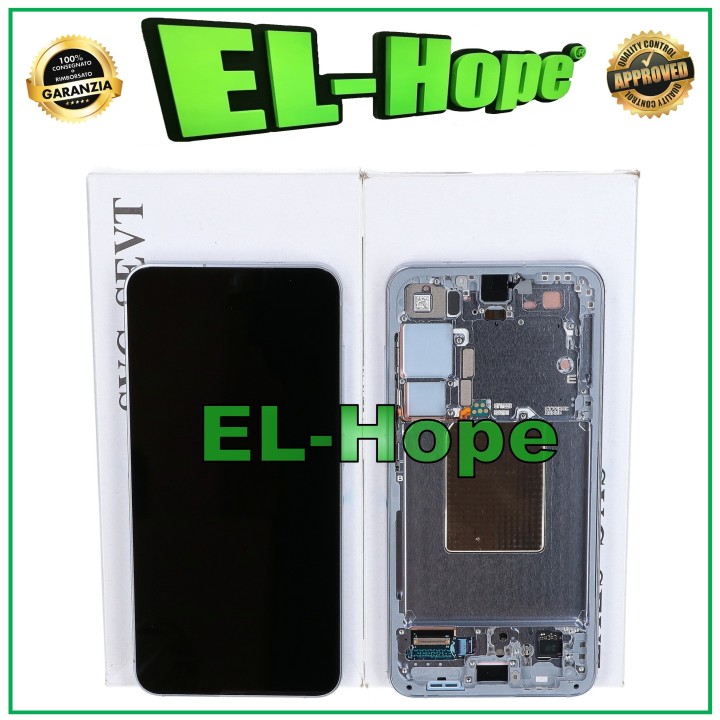 ORIGINAL LCD TOUCH DISPLAY SAMSUNG S24 5G SM-S921B SAPPHIRE BLUE GH82-33287F