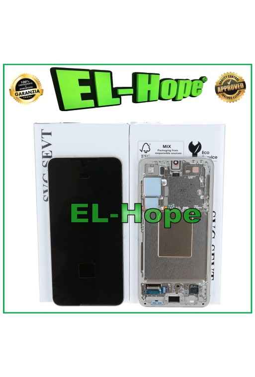 TOUCH DISPLAY + ORIGINAL LCD SAMSUNG GALAXY S24 5G 2024 SM-S921 AMBER YELLOW