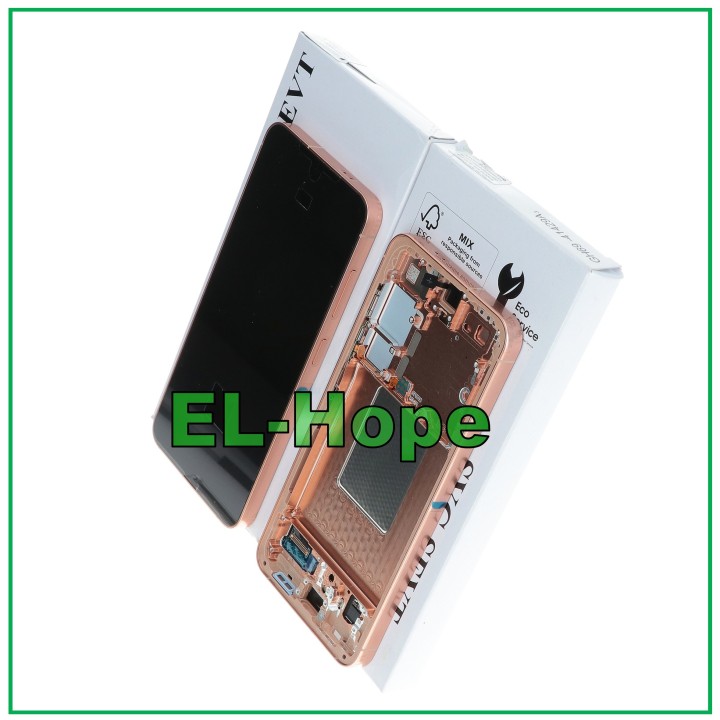 ORIGINAL LCD TOUCH DISPLAY SAMSUNG S24 5G SM-S921 SANDSTONE ORANGE GH82-33287G