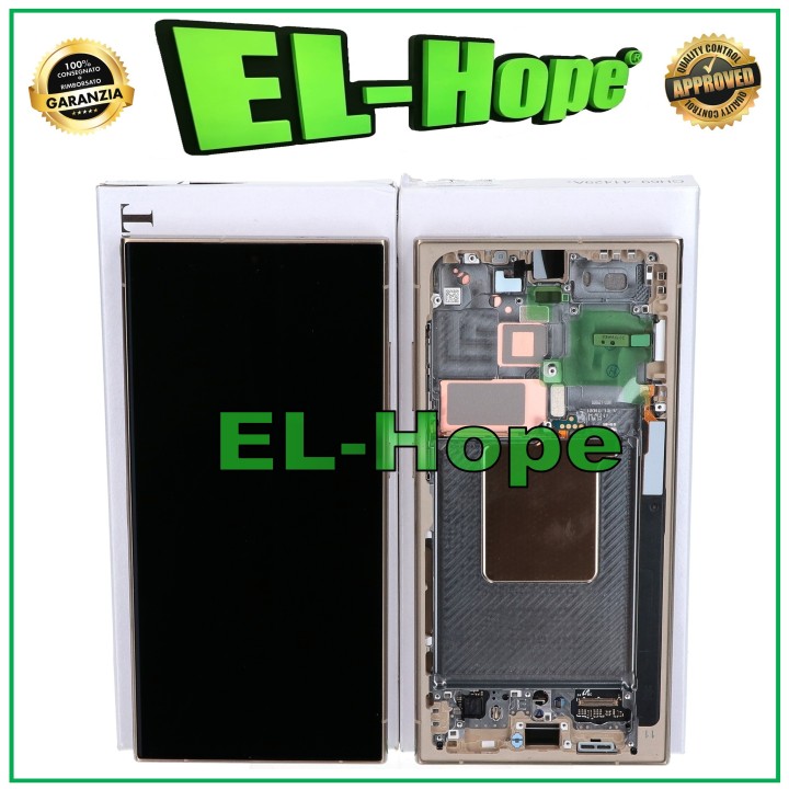 ORIGINAL TOUCH DISPLAY SAMSUNG S24 ULTRA 5G SM-S928 TITANIUM YELLOW GH82-33396C