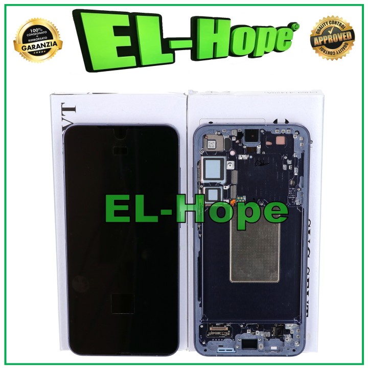 ORIGINAL TOUCH FRAME DISPLAY SAMSUNG S24 PLUS SM-S926B COBAL VIOLET GH82-33410C