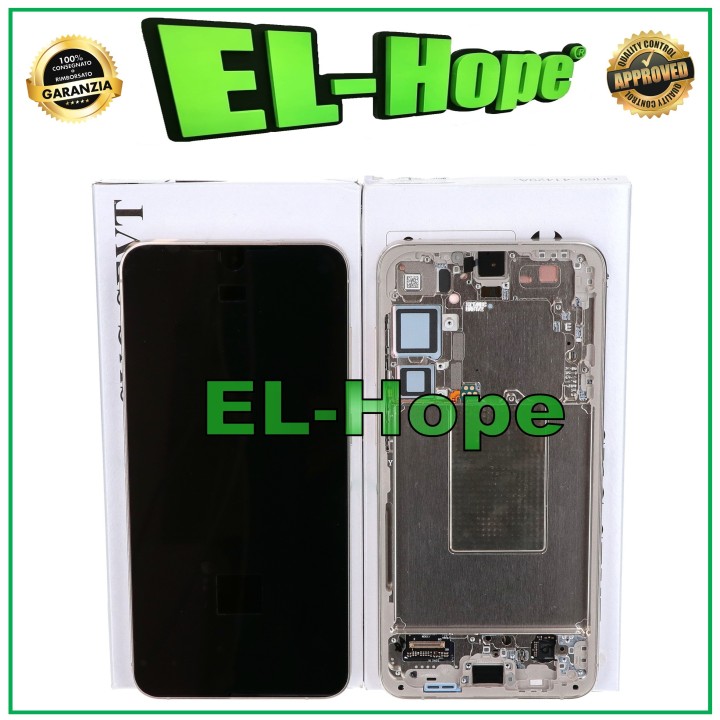 ORIGINAL TOUCH FRAME DISPLAY SAMSUNG GALAXY S24 PLUS 5G SM-S926B AMBER YELLOW