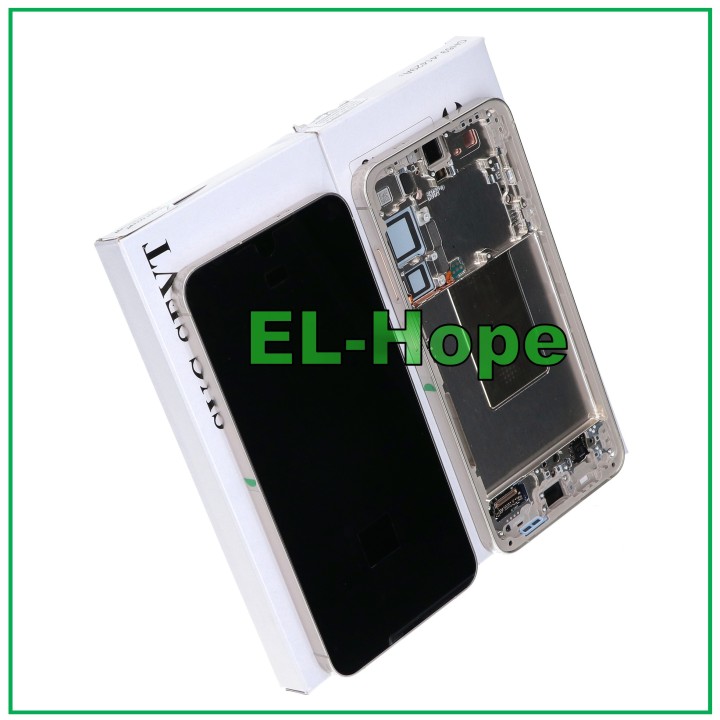ORIGINAL TOUCH FRAME DISPLAY SAMSUNG GALAXY S24 PLUS 5G SM-S926B AMBER YELLOW
