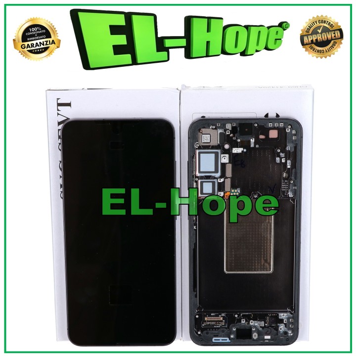 ORIGINAL SAMSUNG S24 PLUS SM-S926 ONYX BLACK TOUCH FRAME LCD DISPLAY GH82-33410A