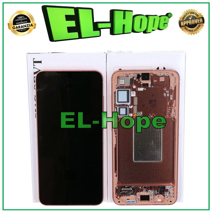 ORIGINAL TOUCH FRAME LCD DISPLAY SAMSUNG S24 PLUS SM-S926B ORANGE GH82-33410G