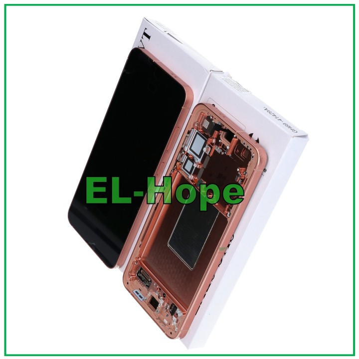 ORIGINAL TOUCH FRAME LCD DISPLAY SAMSUNG S24 PLUS SM-S926B ORANGE GH82-33410G