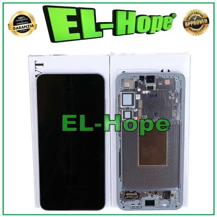 ORIGINAL TOUCH FRAME DISPLAY SAMSUNG S24 PLUS SM-S926B SAPPHIRE BLUE GH82-33410F