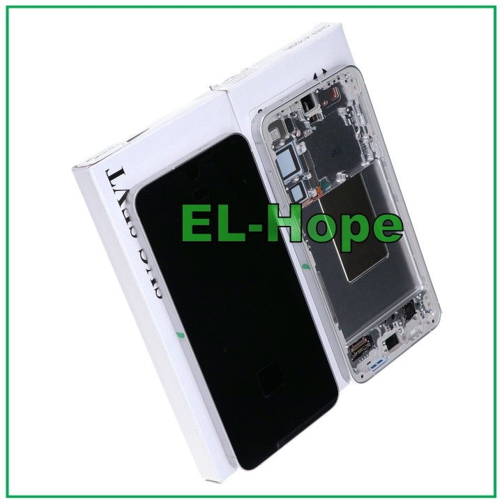 ORIGINAL TOUCH FRAME DISPLAY SAMSUNG S24 PLUS SM-S926 MARBLE GRAY GH82-33410B