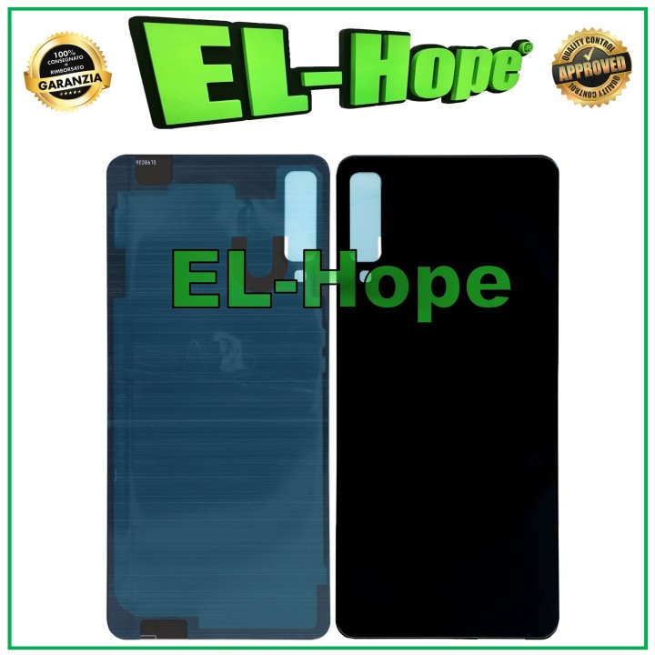 BATTERY COVER FOR SAMSUNG GALAXY A7 2018 SM-A750 GLASS BACK BODY BLACK