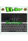 ITALIAN KEYBOARD FOR HP ELITEBOOK 745 840 G3 G4 NOTEBOOK SILVER BACKLIT