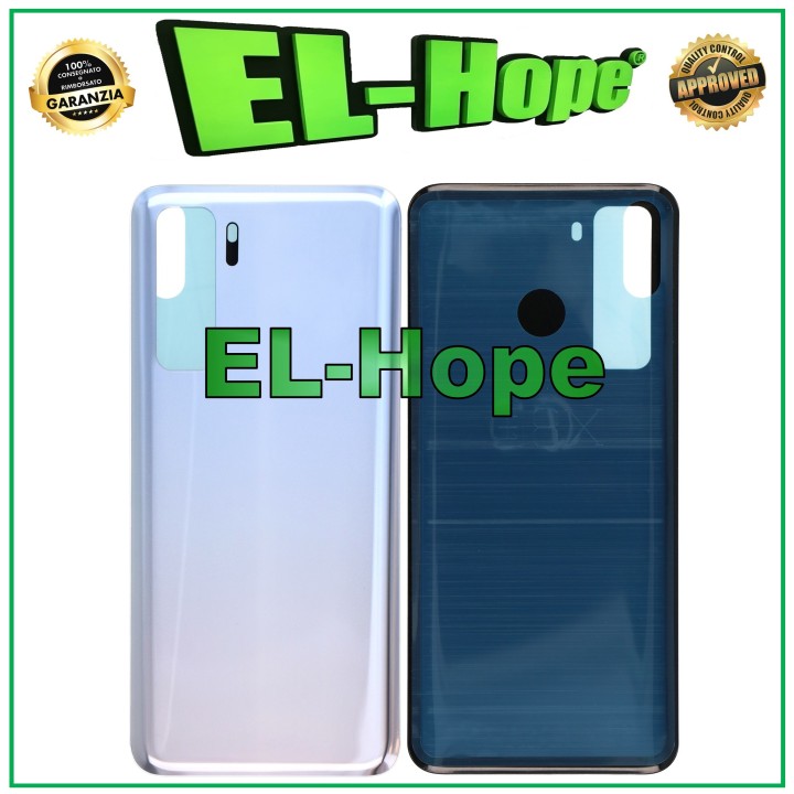 BATTERY COVER FOR HUAWEI P40 LITE 5G CDY-NX9A GLASS BACK BODY SILVER
