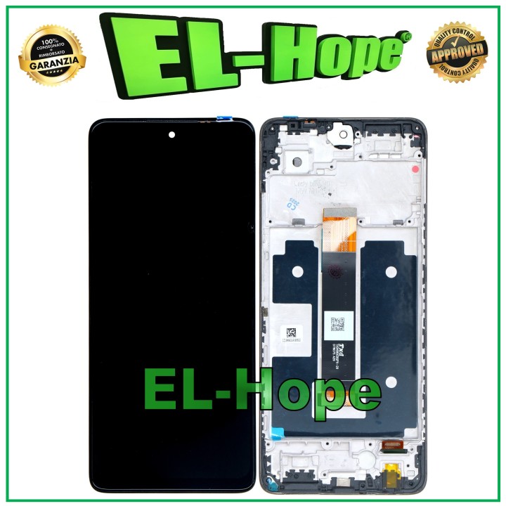LCD DISPLAY TOUCH SCREEN + FRAME FOR TCL 50SE 50 SE BLACK GLASS SCREEN