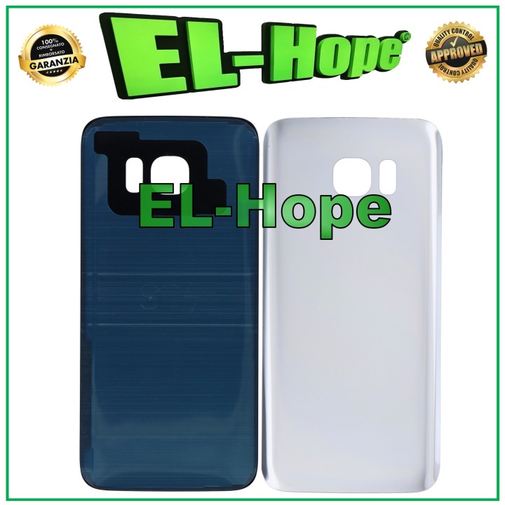 BATTERY COVER FOR SAMSUNG GALAXY S7 EDGE SM-G935 GLASS BACK BODY SILVER