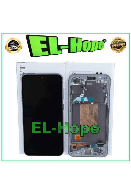 ORIGINAL FRAME LCD DISPLAY SAMSUNG GALAXY S23 FE 5G 2023 SM-S711 TOUCH BLACK