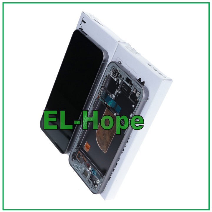 ORIGINAL FRAME LCD DISPLAY SAMSUNG S23 FE 5G SM-S711 TOUCH BLACK GH82-32854A
