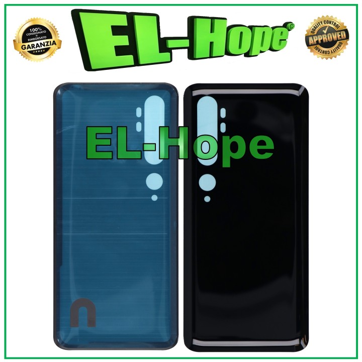 BATTERY COVER FOR XIAOMI MI NOTE 10 PRO M1910F4S BLACK BACK CASE BODY