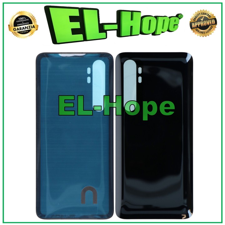 BATTERY COVER FOR XIAOMI MI NOTE 10 LITE M2002F4LG BLACK BACK CASE BODY
