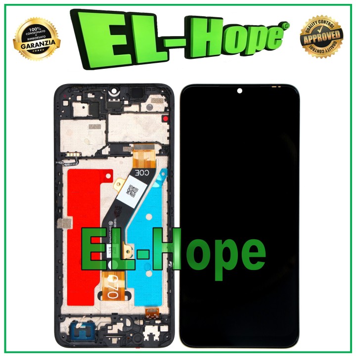 LCD DISPLAY + FRAME FOR ZTE BLADE A34 /A54 TOUCH SCREEN GLASS MONITOR SCREEN