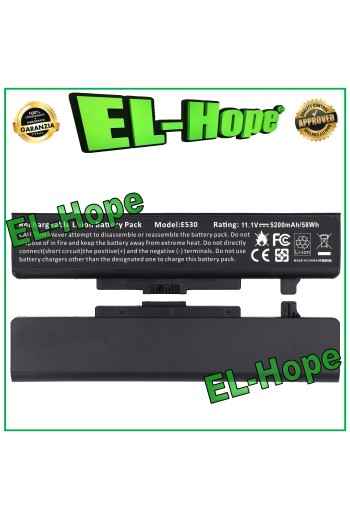BATTERY FOR PC NOTEBOOK LENOVO E530 L11M6Y01 5200 mAh 11.1V BLACK EQUAL TO ORIGINAL