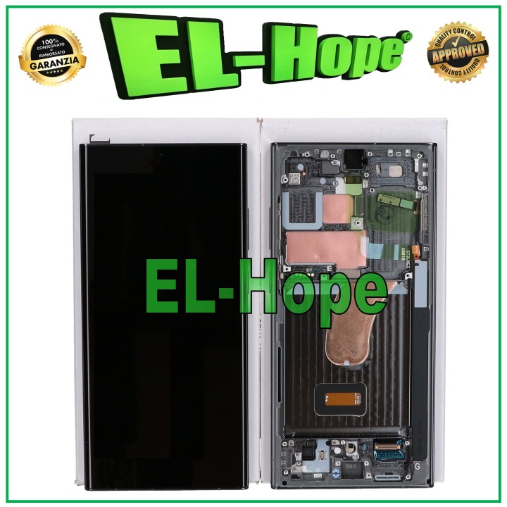ORIGINAL SERVICE LCD TOUCH DISPLAY SAMSUNG S23 ULTRA SM-S918 GREEN GH82-30465C